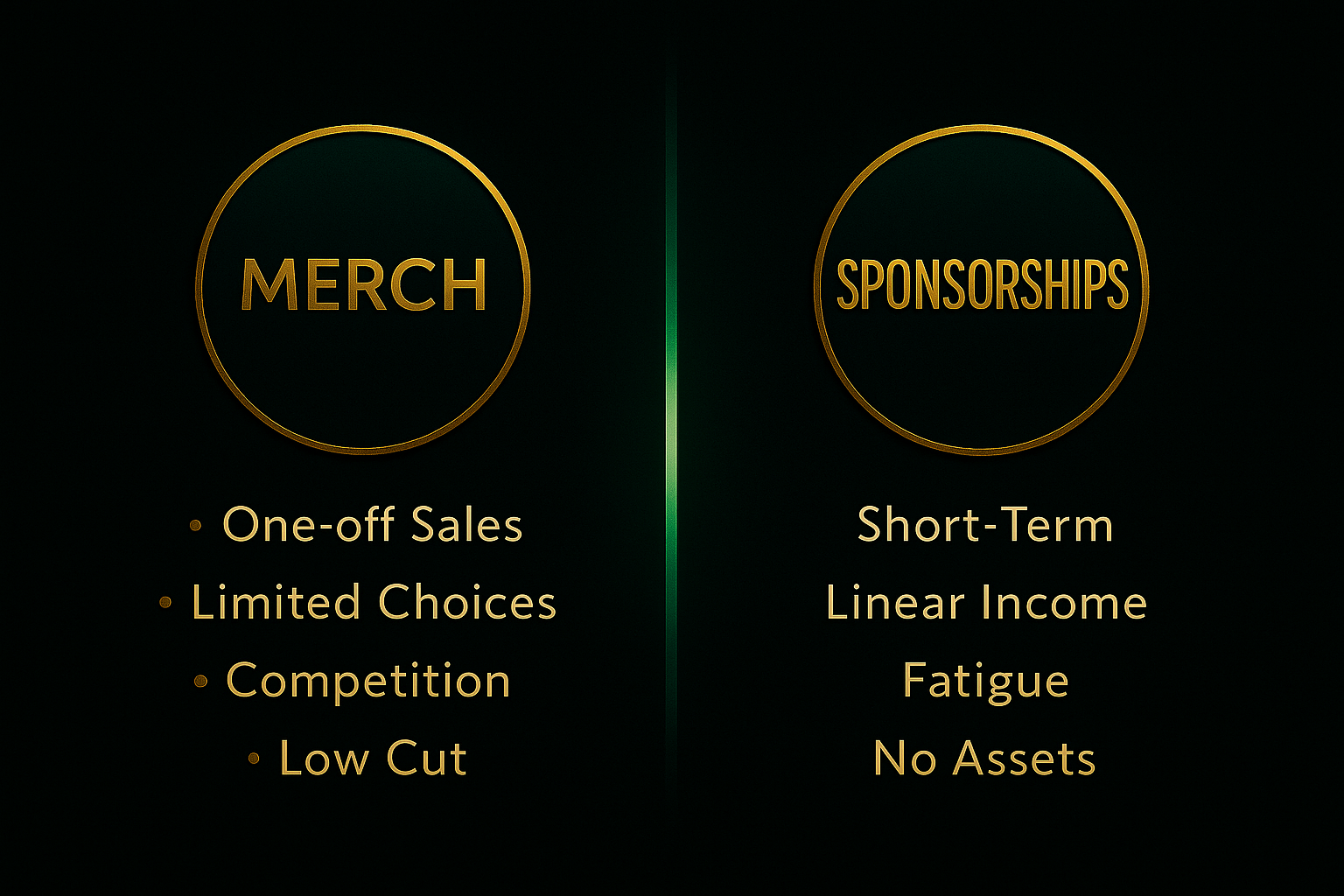 Why This Beats Merch and Sponsorships